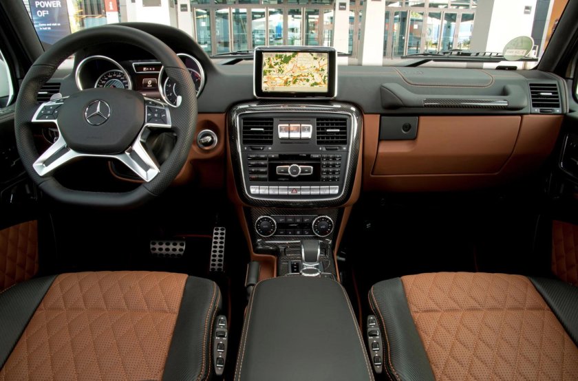 Салон Mercedes-Benz g-class g500