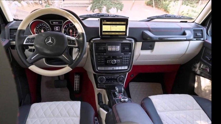Мерседес Гелендваген 6х6 салон