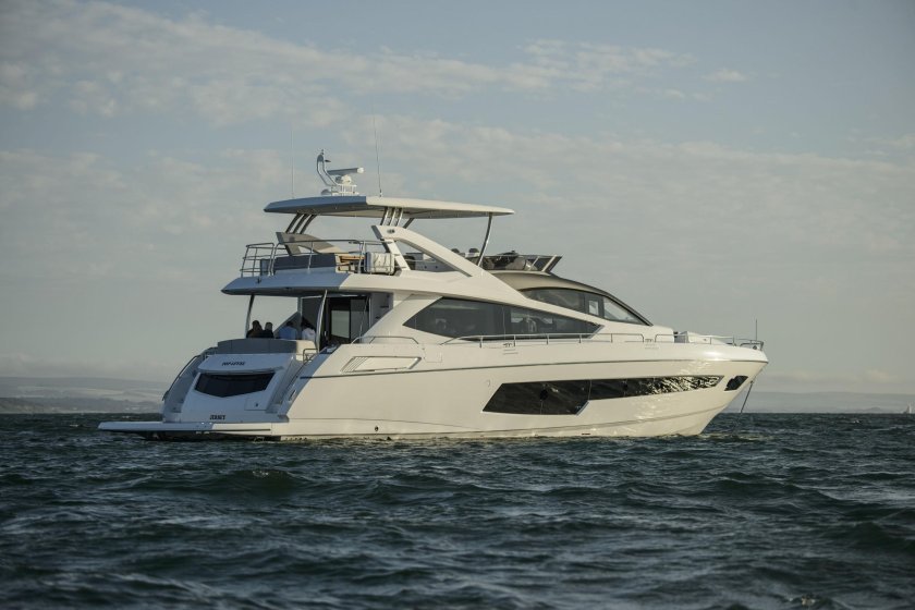 Яхта 75 метров