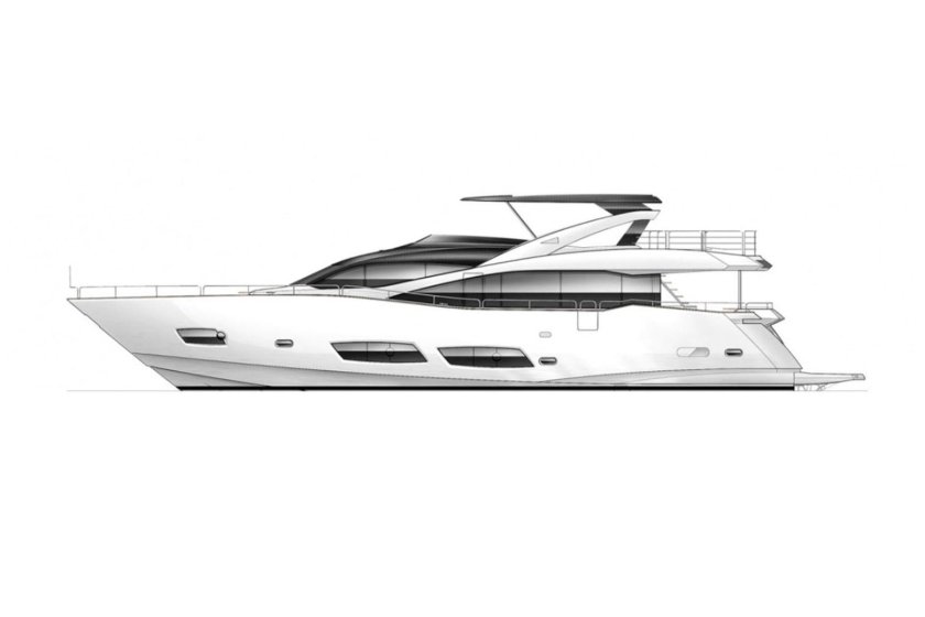 Sunseeker 95 yacht