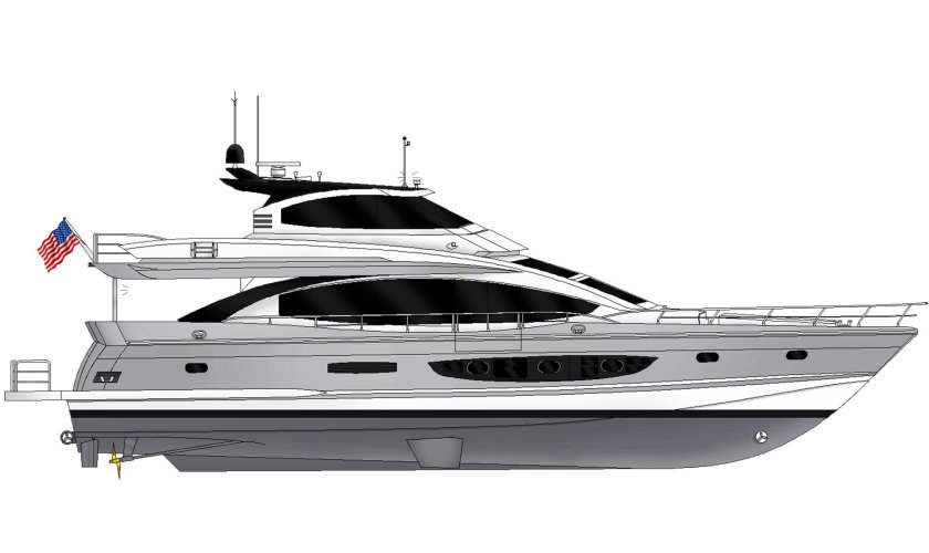 Яхта без фона