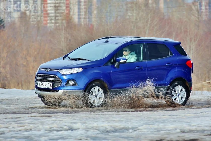 Форд Экоспорт 2014 клиренс