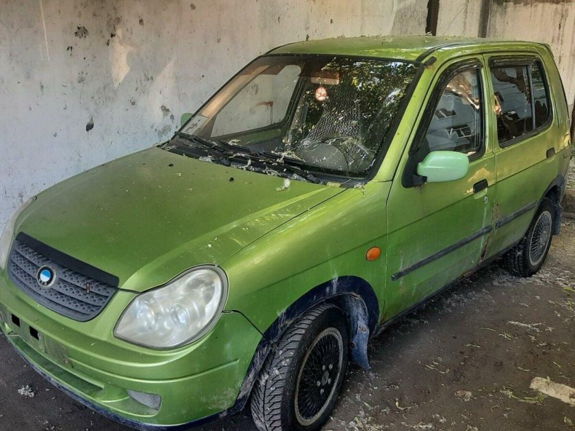 BYD Flyer зеленая