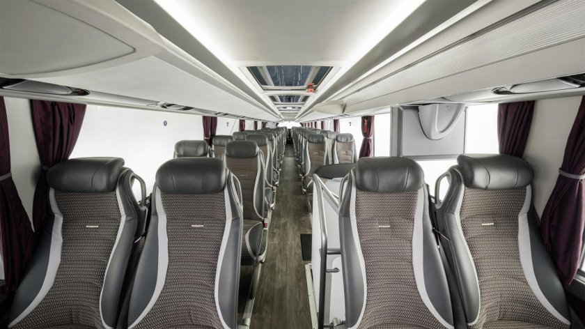 Setra s431 DT салон