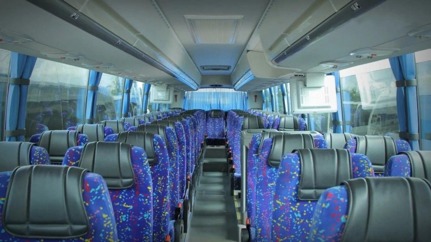Setra s416hdh салон