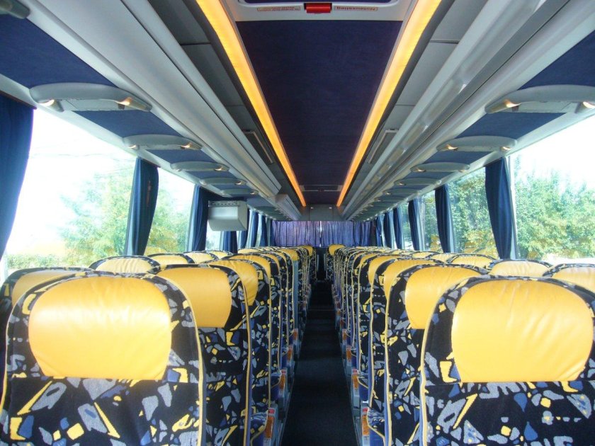 Mercedes-Benz Travego внутри