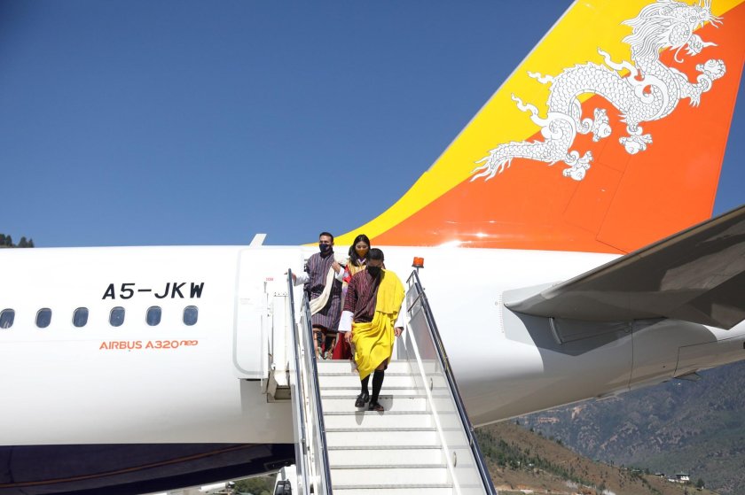 Аэропорт паро в бутане