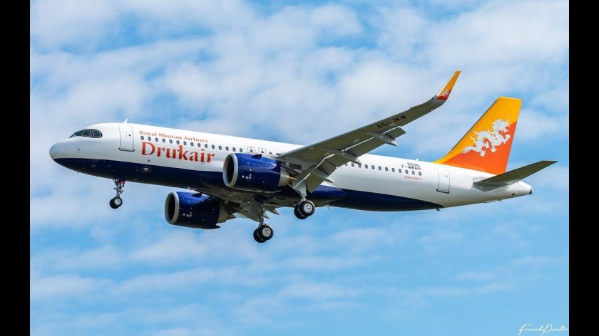 Bhutan Airlines a320