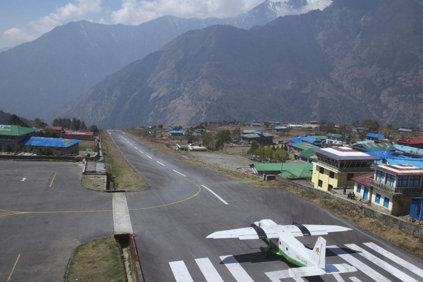 Аэропорт паро в бутане