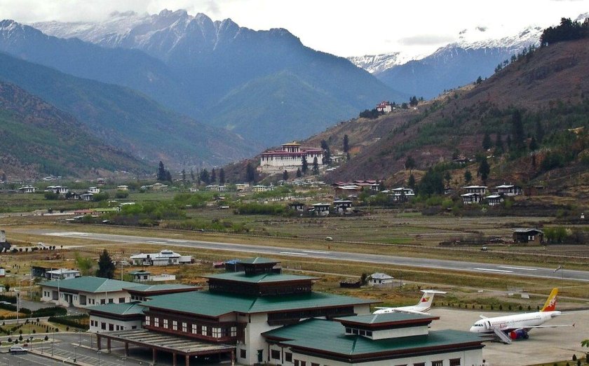 Paro international airport