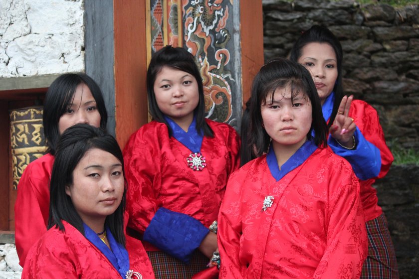 Королевские телохранители бутана