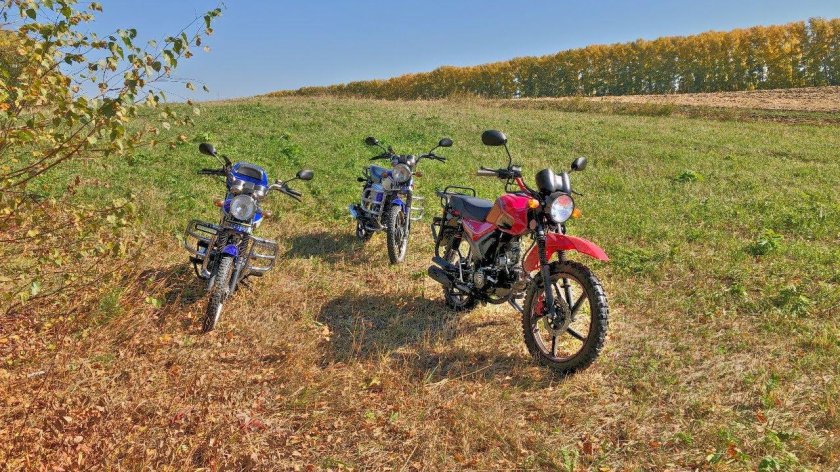 Мопед Альфа оффроад