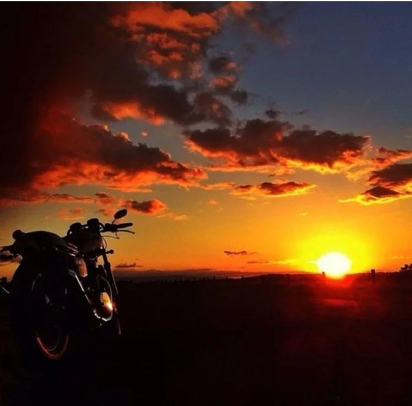 ИЖ Планета 5 на закате