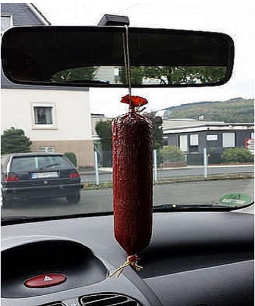 Освежитель в автомобиль колбаса