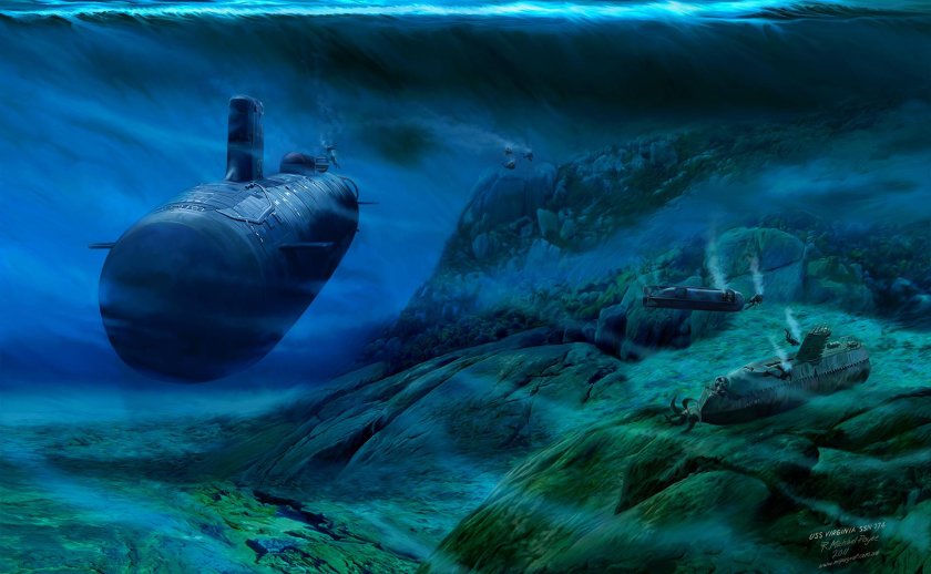 Лавкрафт подводная лодка