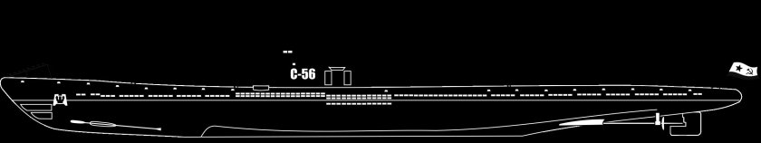 Атомная подводная лодка вектор