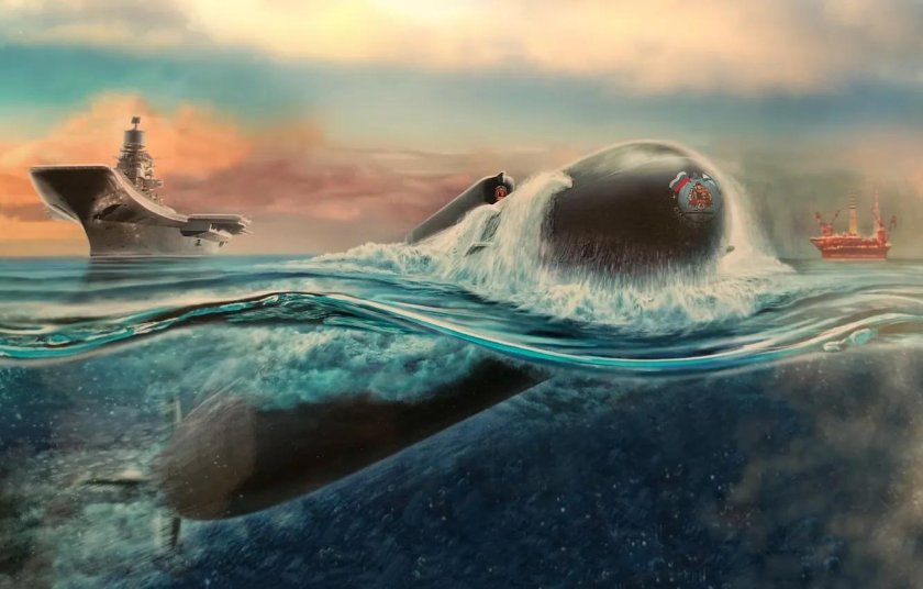 Подводная лодка акула