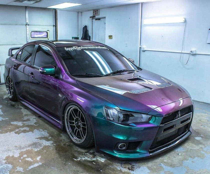 Mitsubishi Lancer Evolution 10 цвета