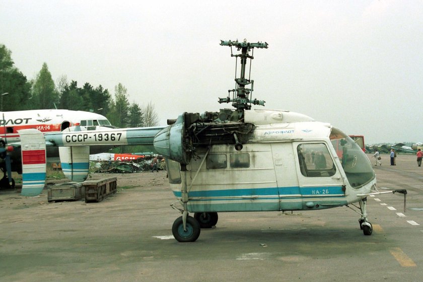 Ка-26 кабина
