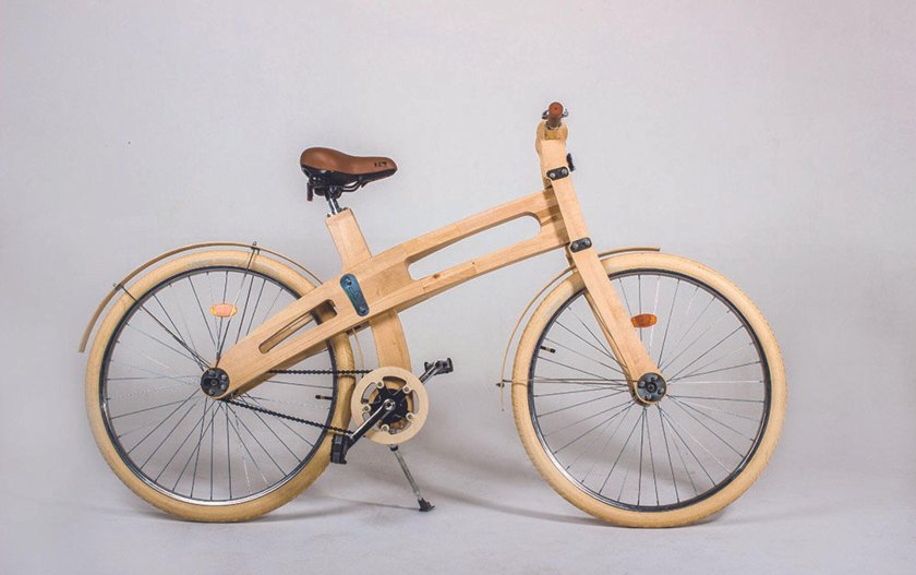 Деревянный велосипед