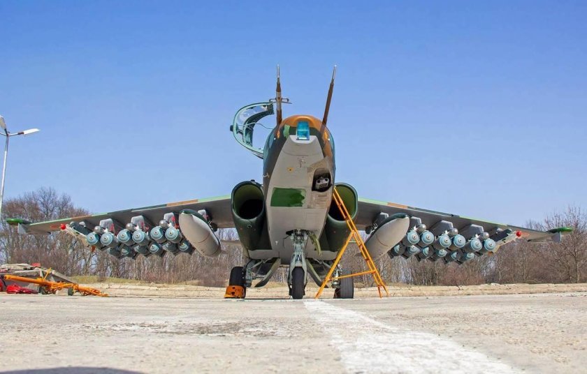 Су-25 ВВС Болгарии