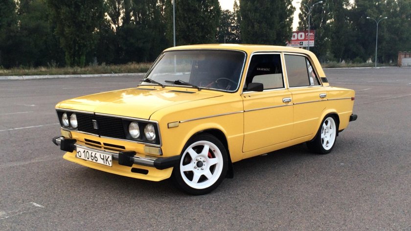 ВАЗ 2106 примула желтая