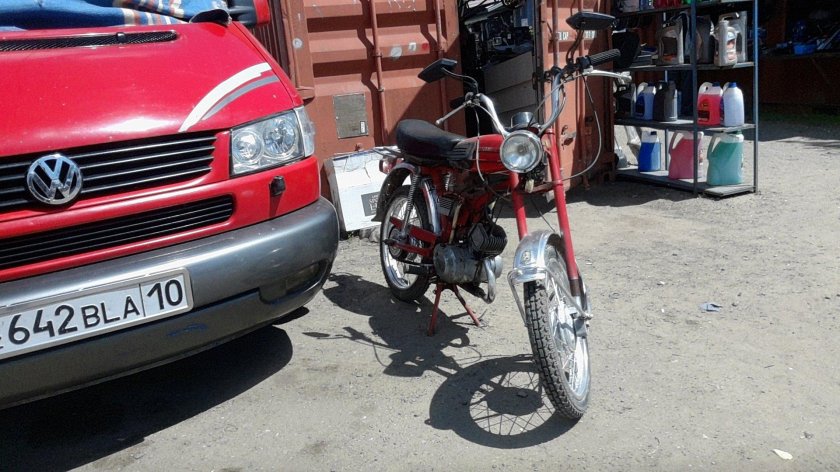 Лёгкий мопед МП-047 «Тиса»