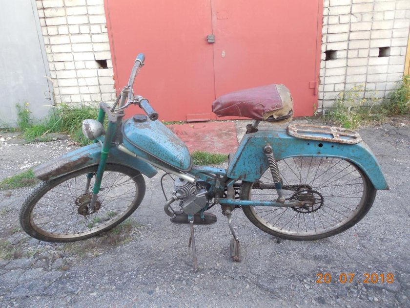 Мотовелосипед рига-2 гауя