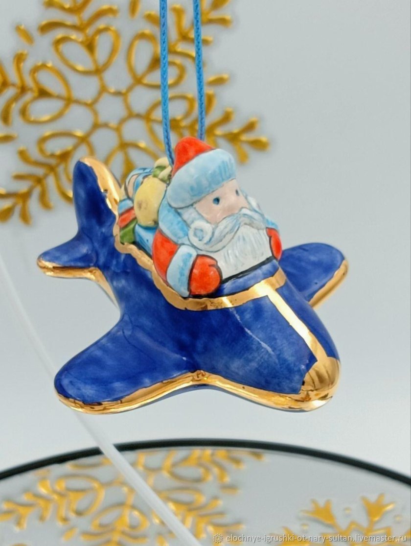 Елочная игрушка дед мороз