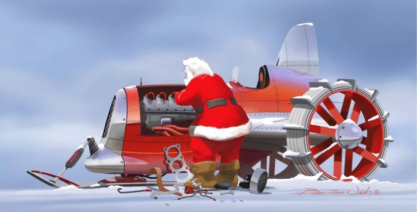 Транспорт Деда Мороза