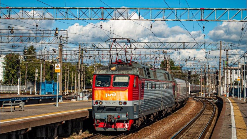 Станция Ярославль чс7