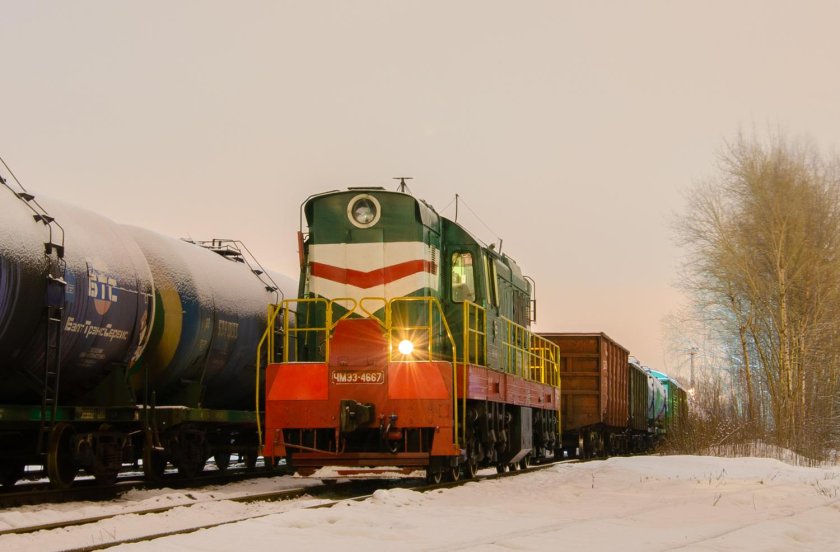 Тепловоз чмэ3