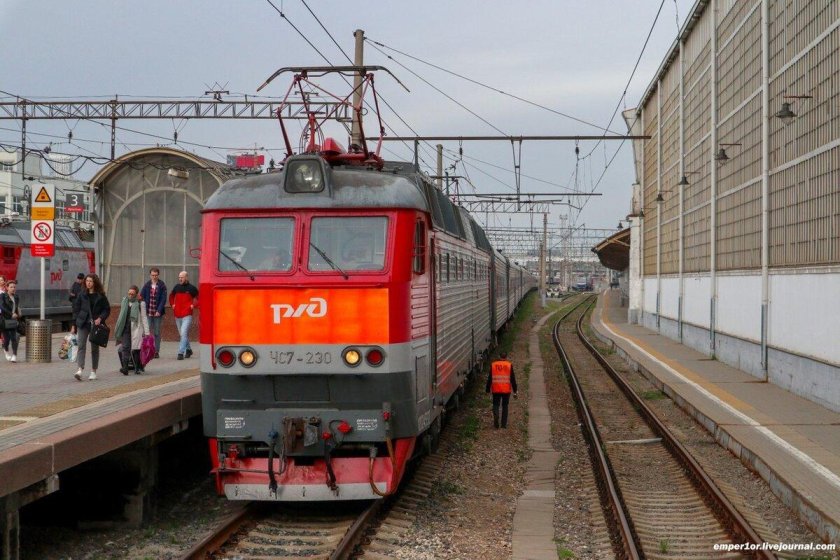 Чс7 ярославский вокзал