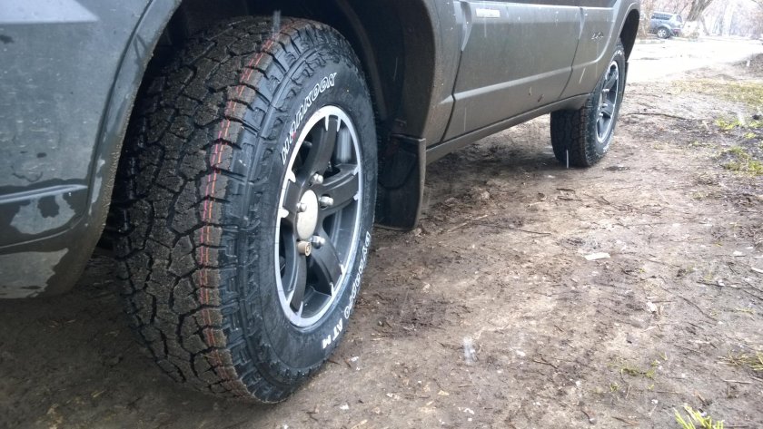 Шины 245/70 r16 на Шевроле ниву