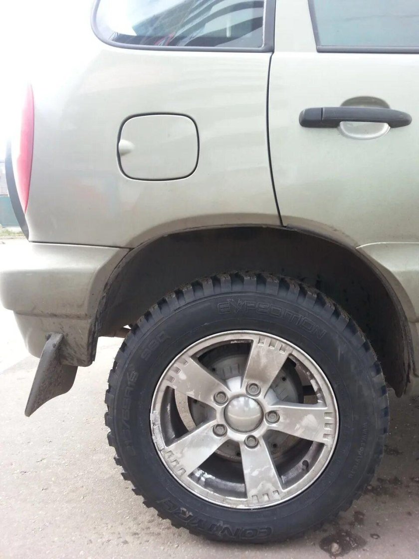 Грязевая резина на ниву шевроле 15