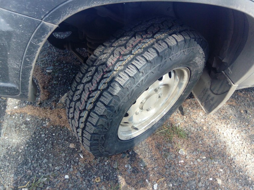 Шины на ниву Шевроле r16 лето