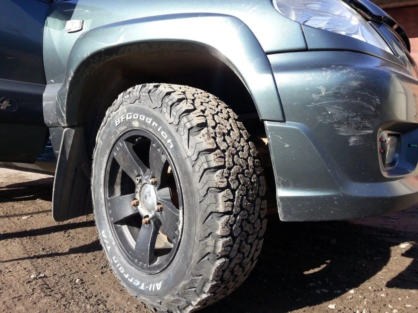 Резина на Шевроле Нива r16 АТ