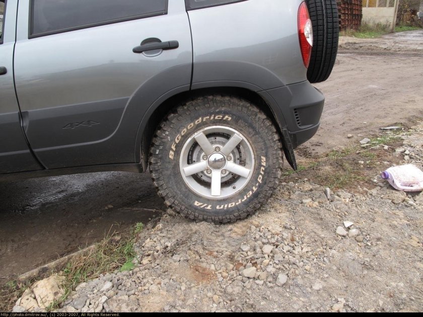 Шины Нива Шевроле 16 размер