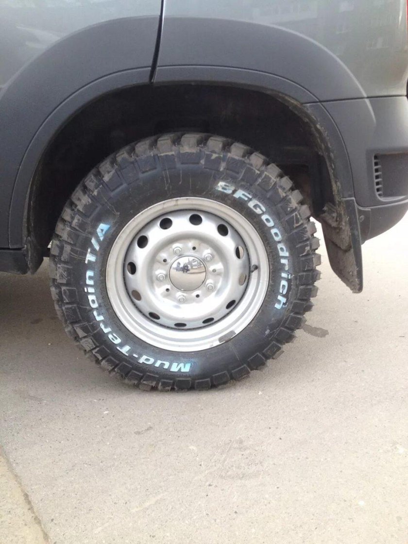 215/75 R15 на ниву Шевроле