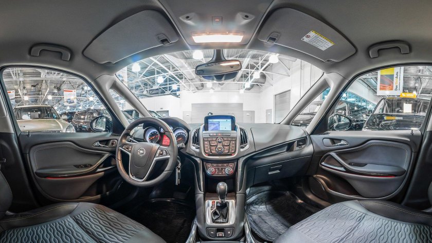 Опель Зафира 2013 салон