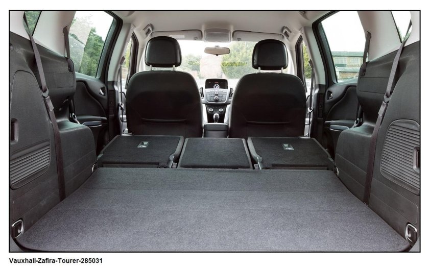 Opel Zafira салон