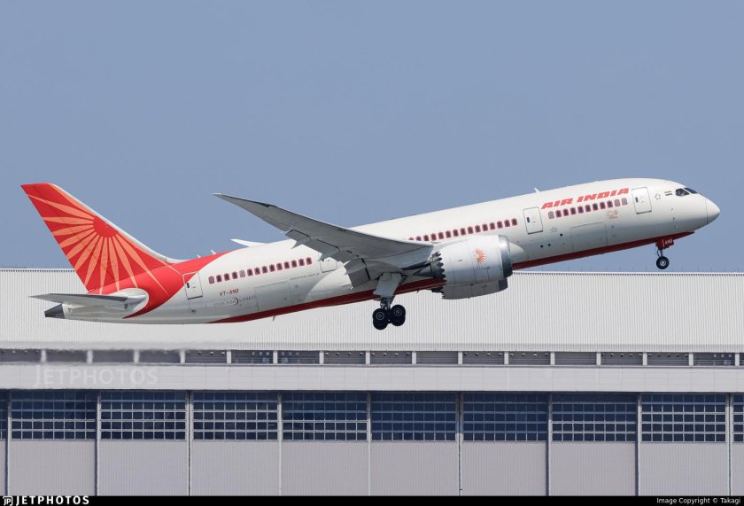 Boeing 787-8 air india