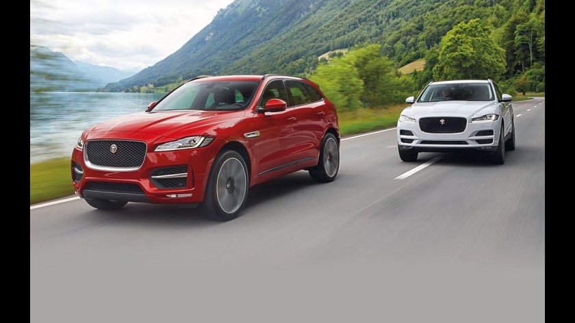 Jaguar f-Pace салон