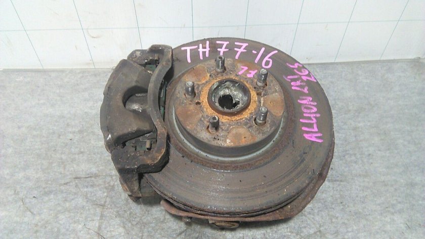 Переделка задних ступиц на Allion Zrt 260