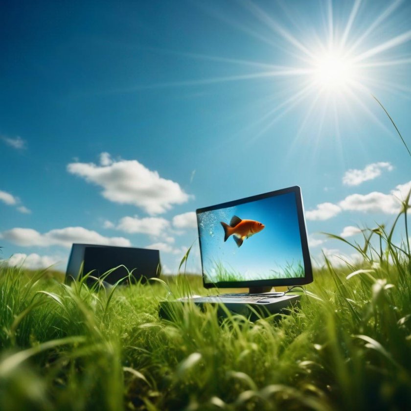 Компьютер фон