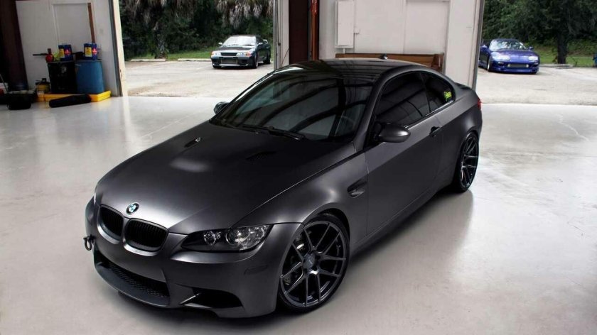 BMW e92 черная