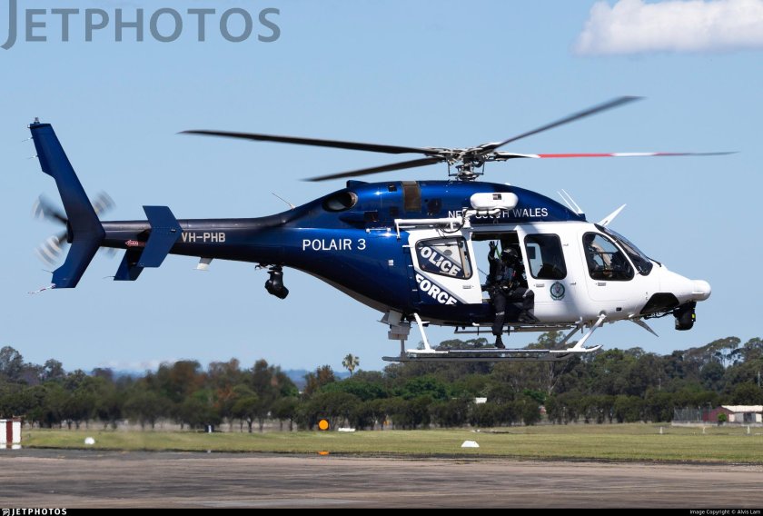 Вертолет полицейский