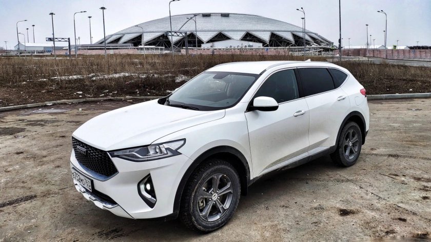 Haval f7 белый