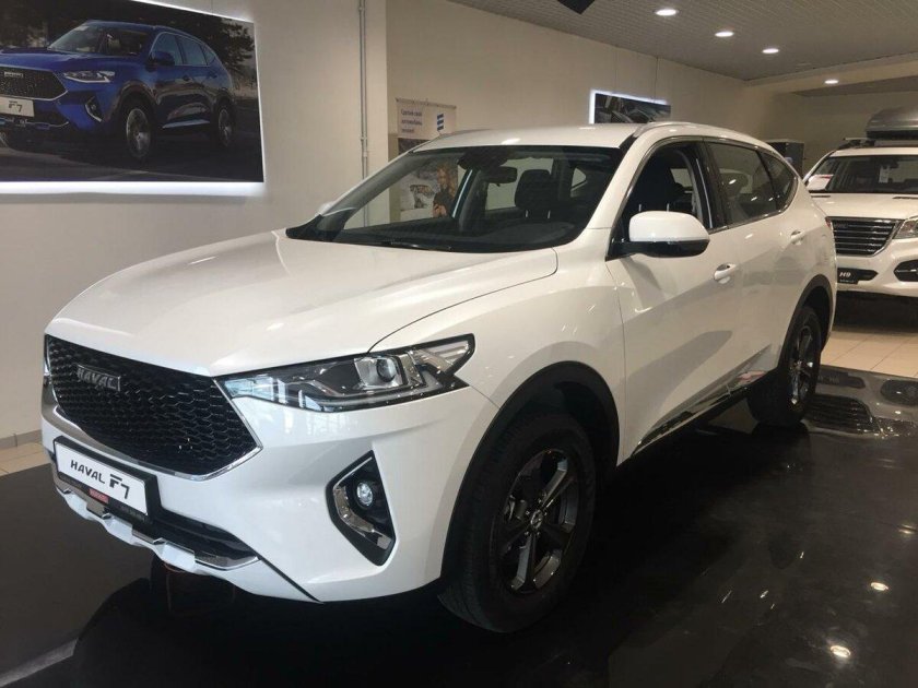 Хавал ф7 белый перламутр