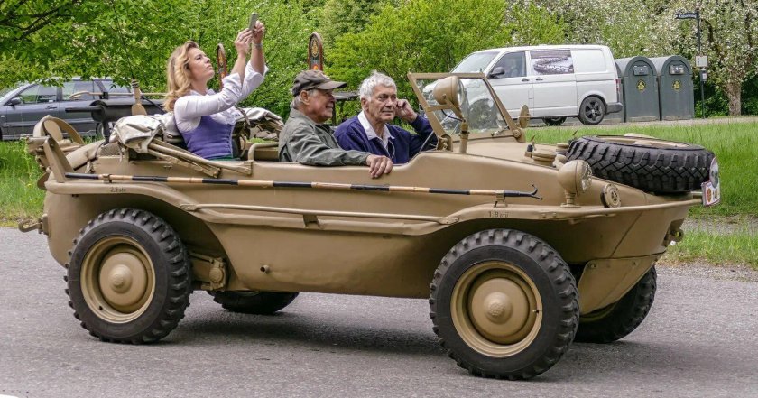 Амфибии vw schwimmwagen